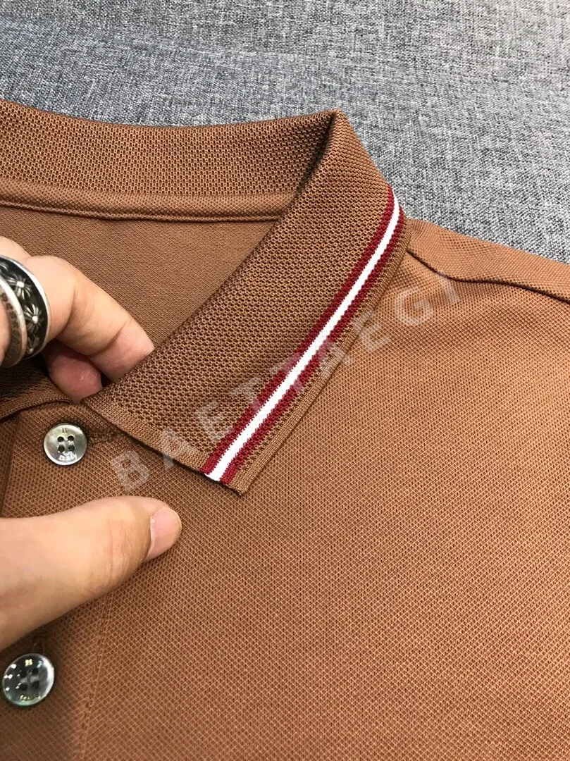 발리 메시 피케 카라 남성 반팔 셔츠 상세 이미지 6