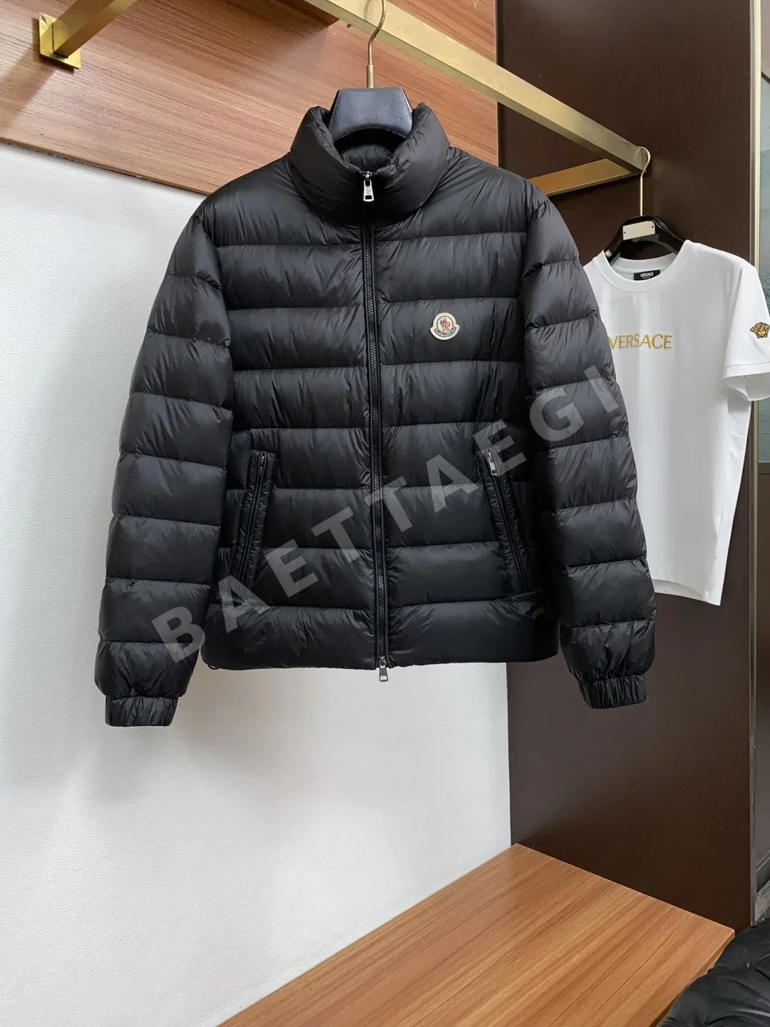 몽클레르 남성 화이트 덕다운 패딩 205533
