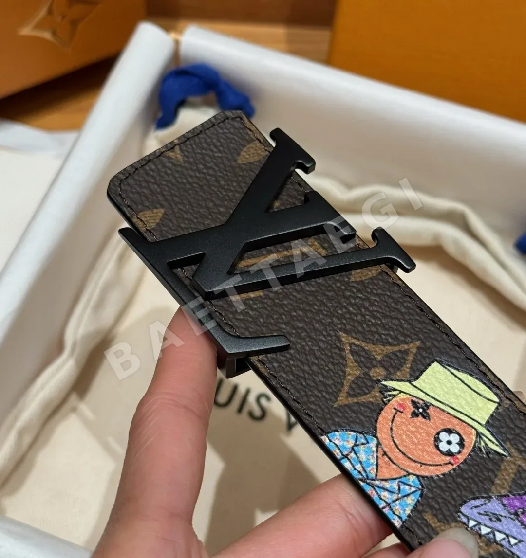 루이비통 타일러 그래피티 양면 벨트 상세 이미지 7