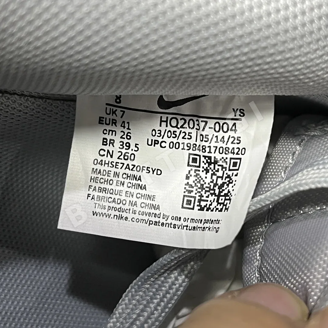 나이키 [XY/PB] 에어 포스 1 로우 H02037 201733 Nike Air Force 1 Low '07 LV8 Wolf Grey 상세 이미지 6