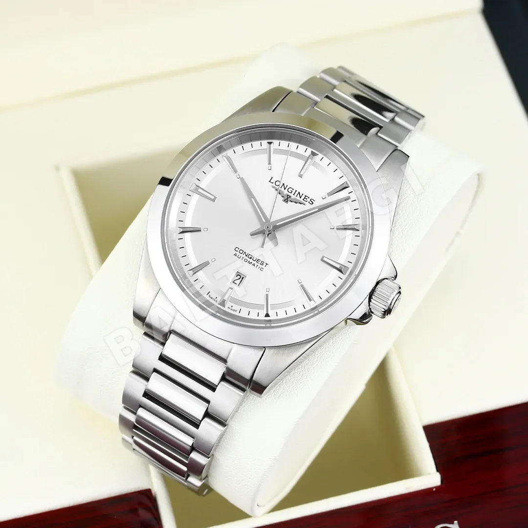 론진 콘퀘스트 41MM2024 신형 오토매틱 시계 레플리카 44468 Longines 상세 이미지 3