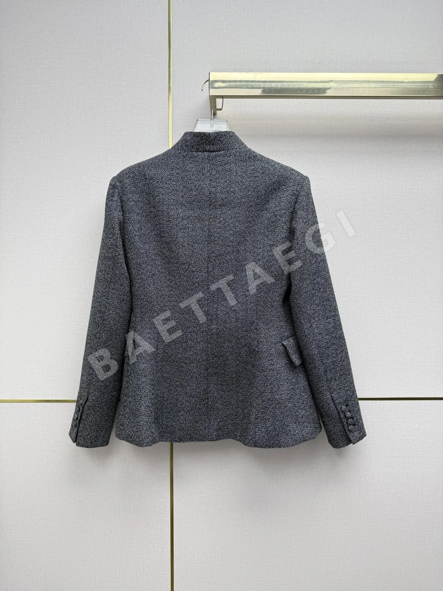 발망 V넥 노카라 울 자켓 상세 이미지 8