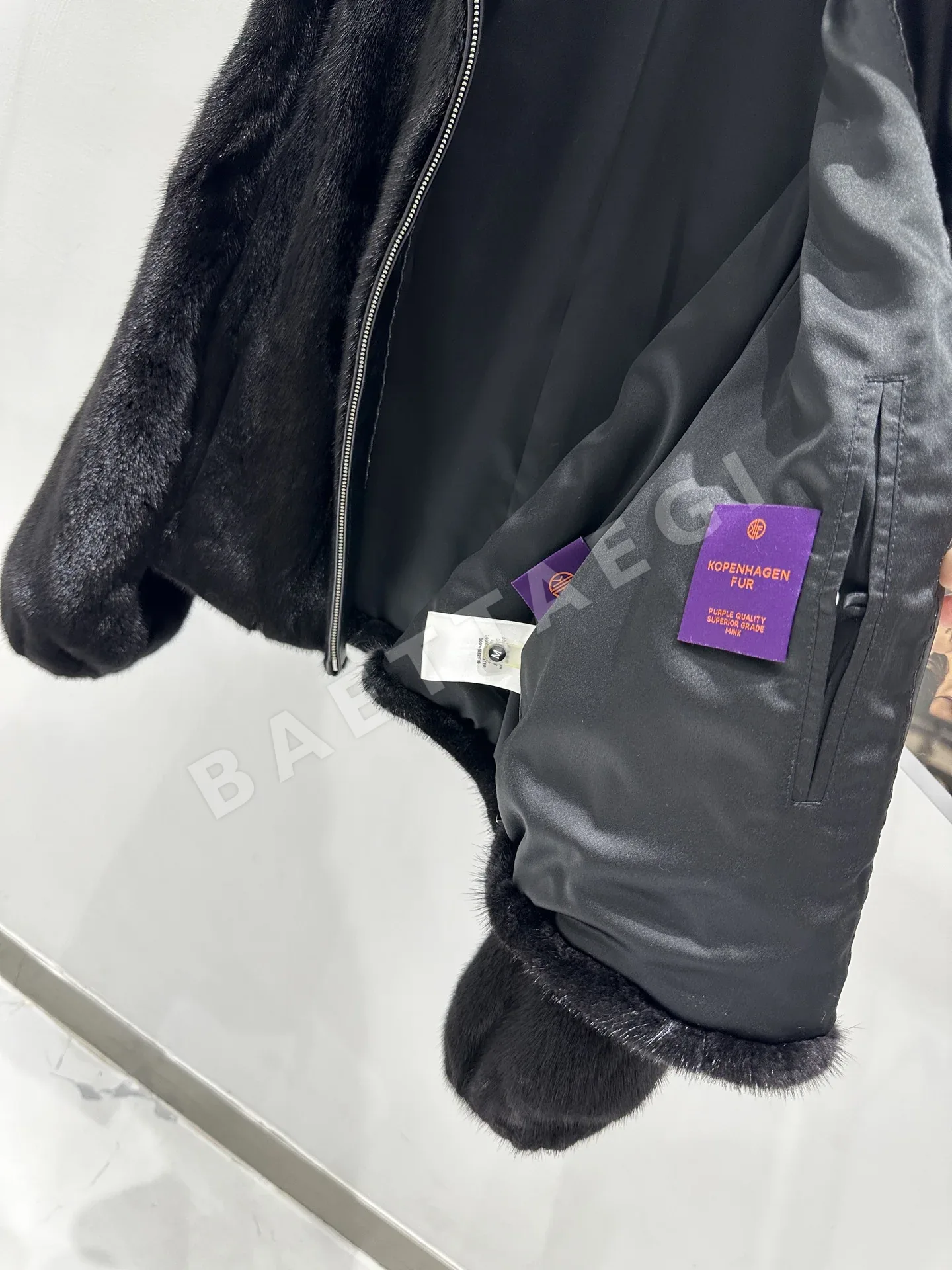 더로우 밍크 코트 자켓 상세 이미지 7