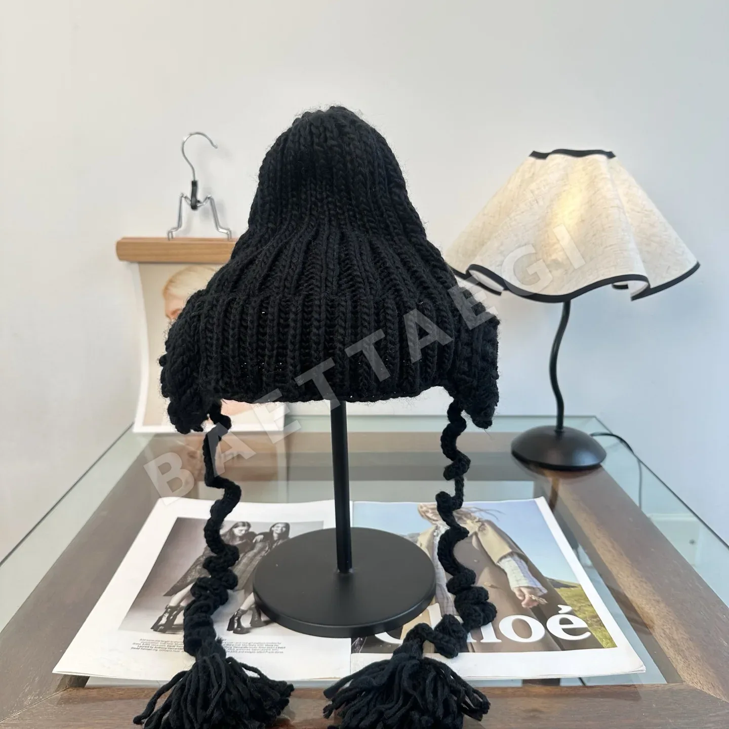 샤넬 니트 비니 모자 상세 이미지 8