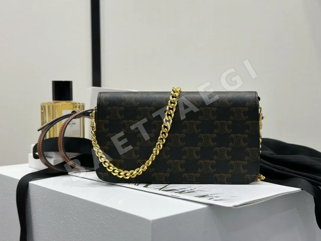 셀린느 멀티 포쉐트 소가죽 미니 핸드백 상세 이미지 5