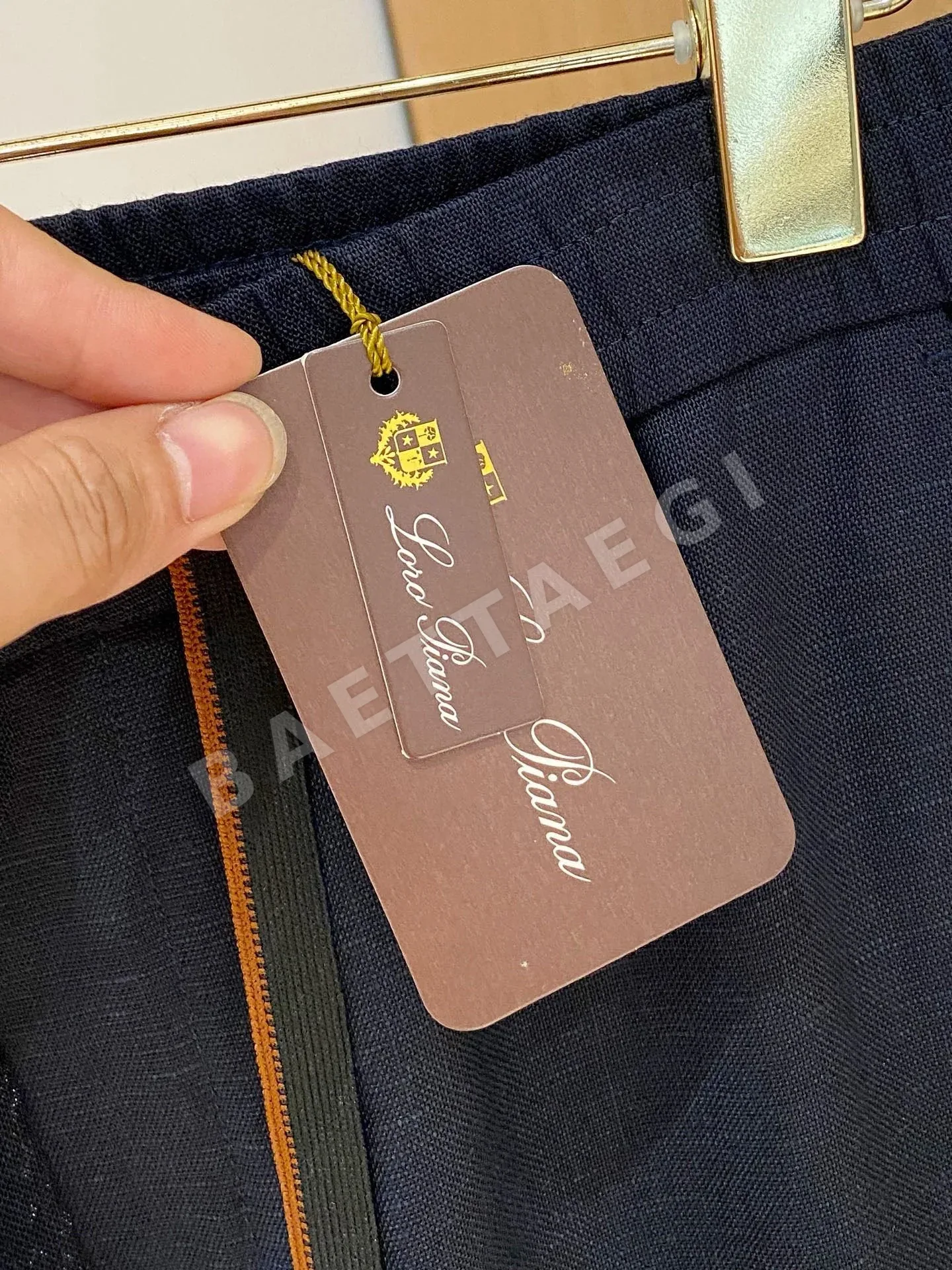로로피아나 린넨 남성 바지 상세 이미지 6