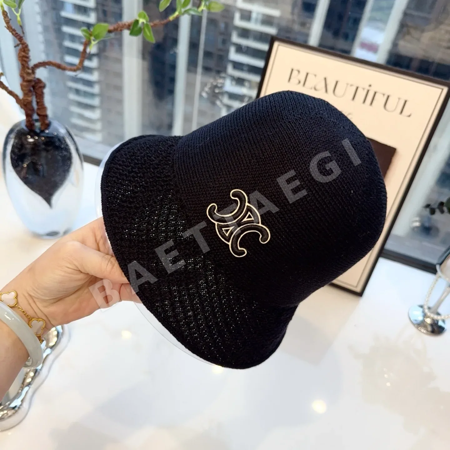 셀린느 모자 84394 Celine Cap 상세 이미지 4