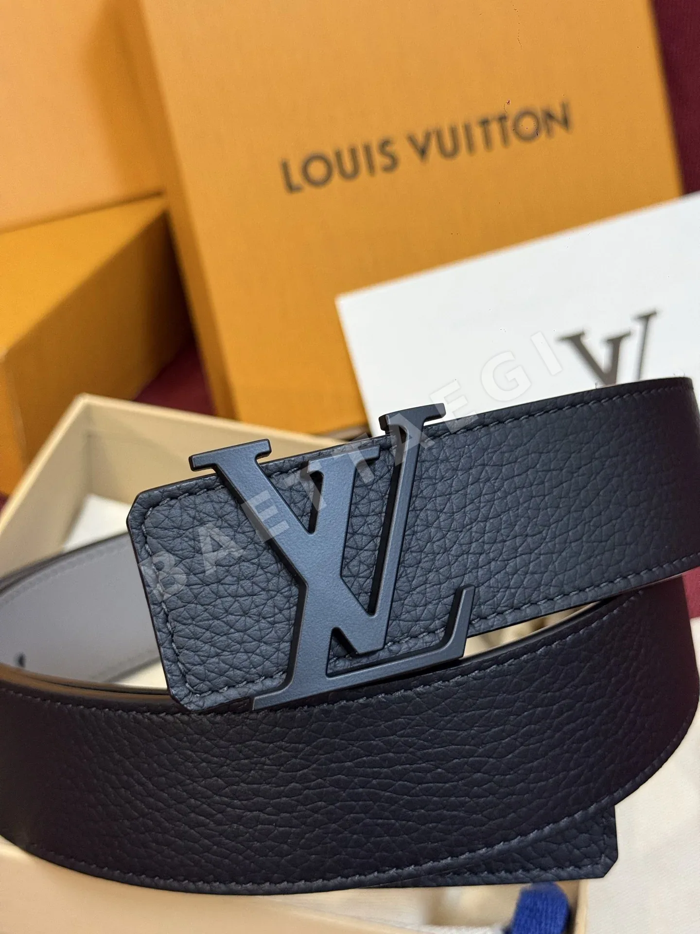 루이비통 다미에 LV 리버시블 벨트 상세 이미지 7