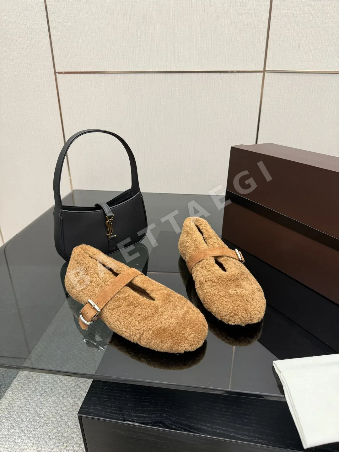 알라이아 램 울 메리 제인 신발 상세 이미지 3