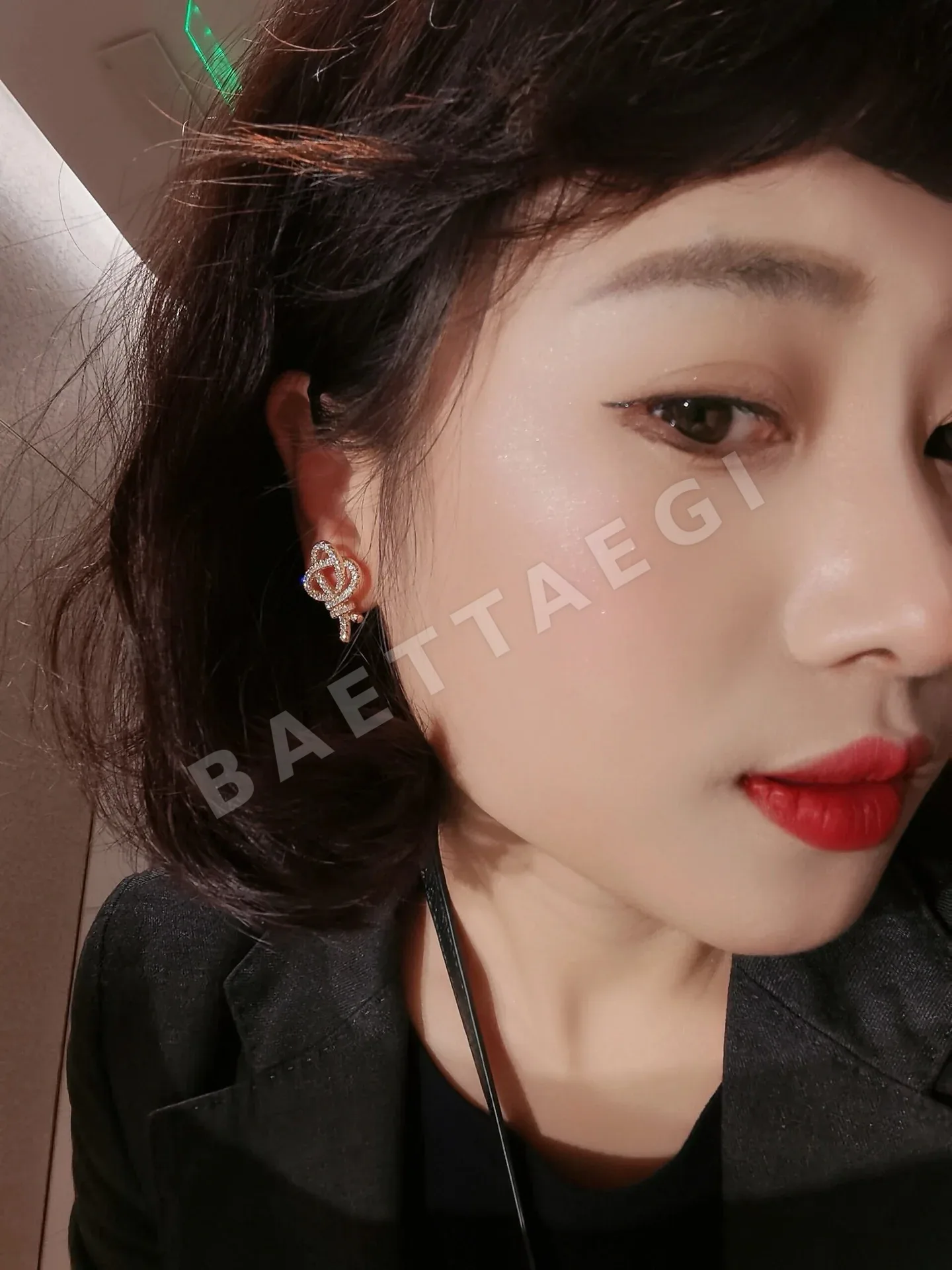 티파니 키 다이아몬드 귀걸이 상세 이미지 4