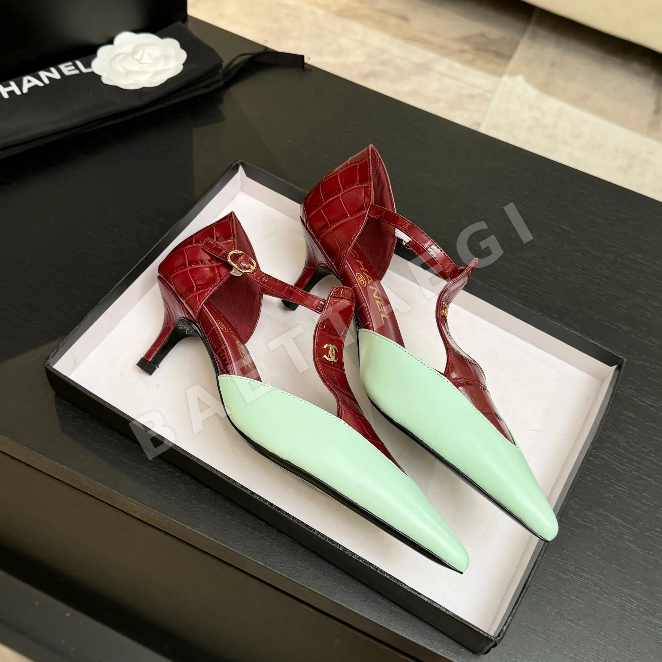 샤넬 더블 C 여성 슈즈 상세 이미지 2