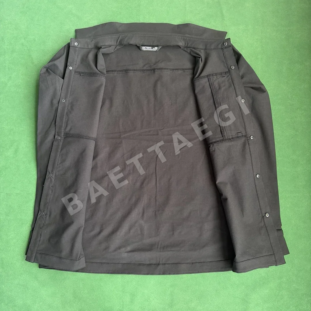 아크테릭스 [LS] 블랙 206904 Arc'teryx Cronin Cotton Overshirt CCO 상세 이미지 5