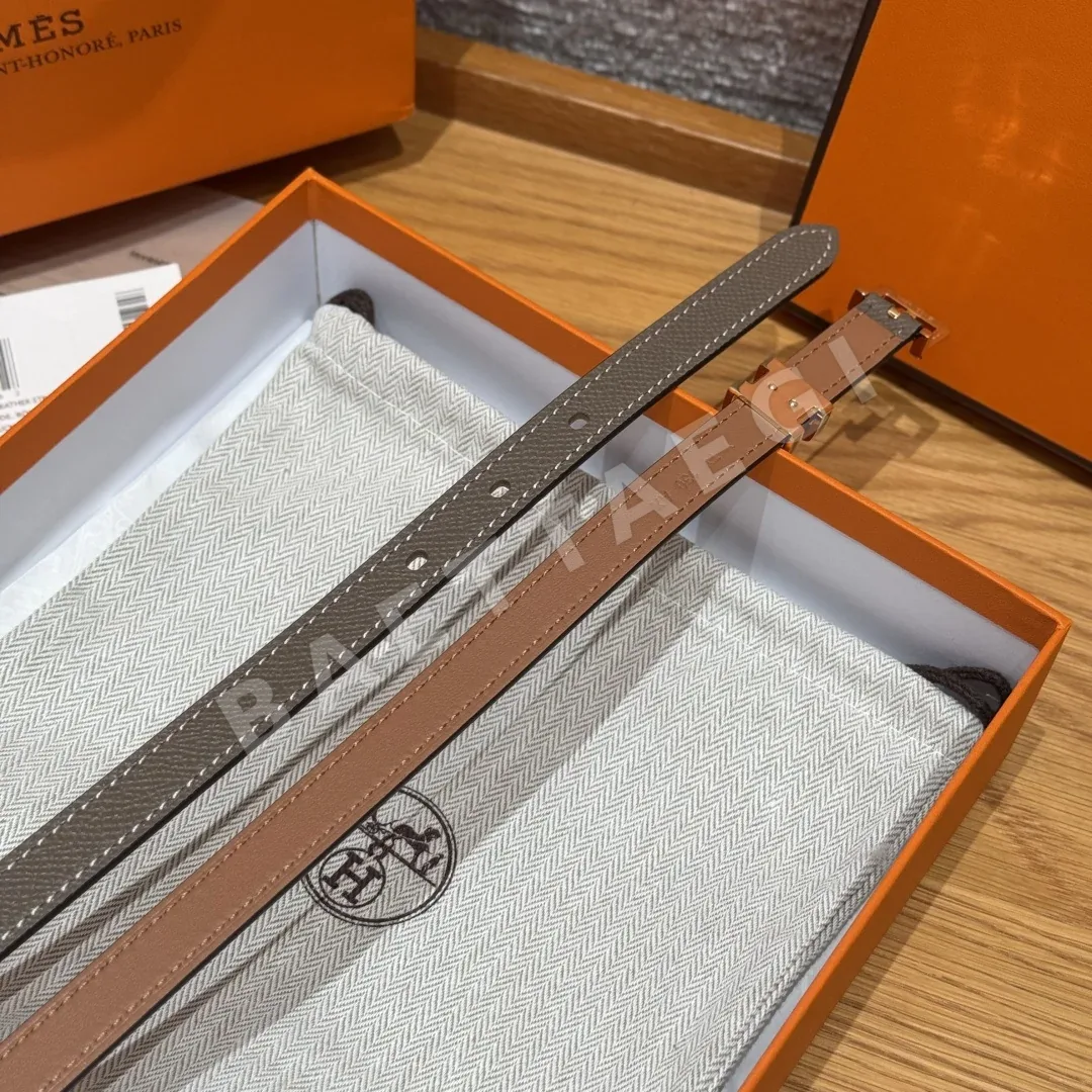 에르메스 Pop H 15mm 앱송 카프스킨 벨트 상세 이미지 9