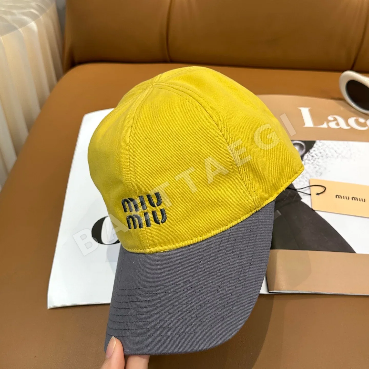 미우미우 모자 81408 Miu Miu Cap 상세 이미지 2