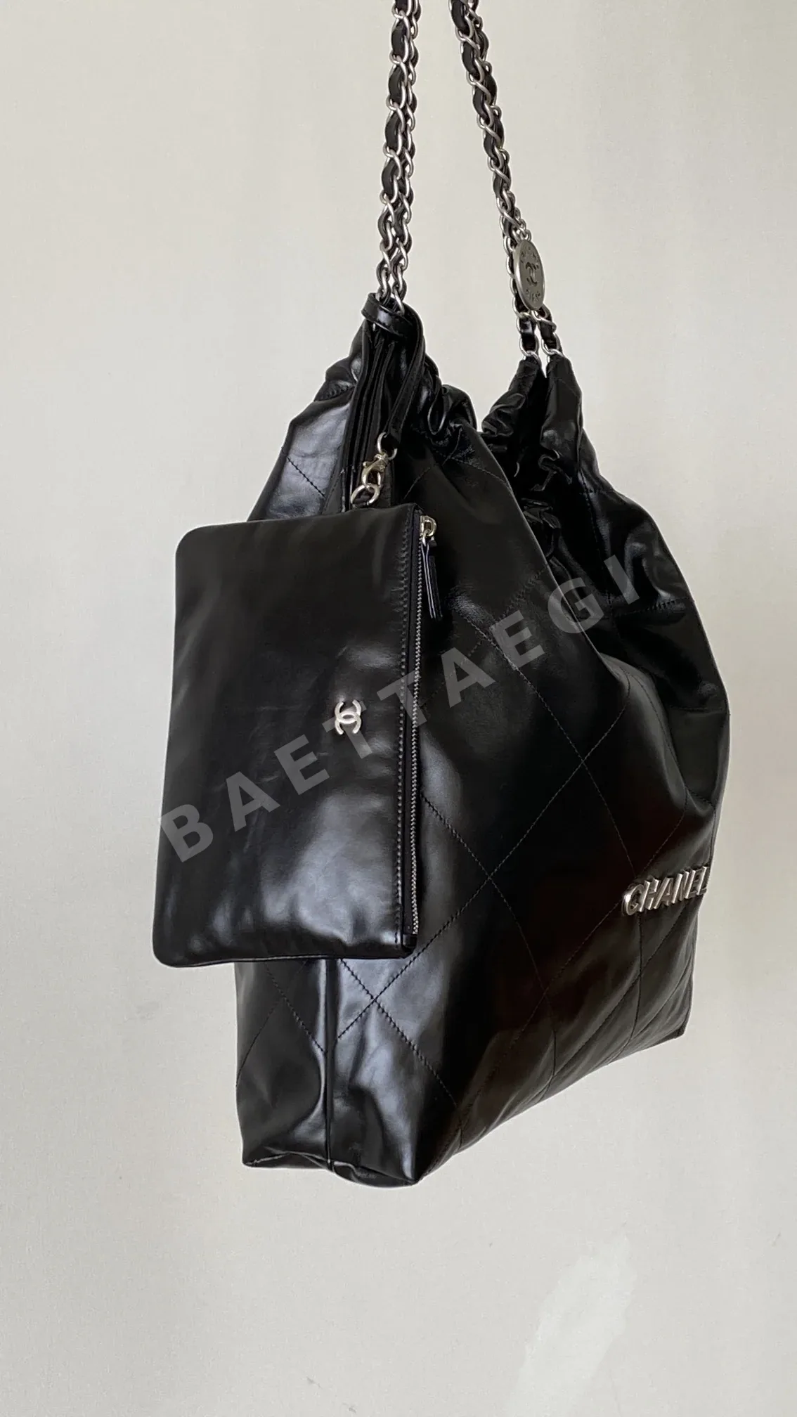 샤넬 몬테벨로 블랙 스몰 가방 상세 이미지 6