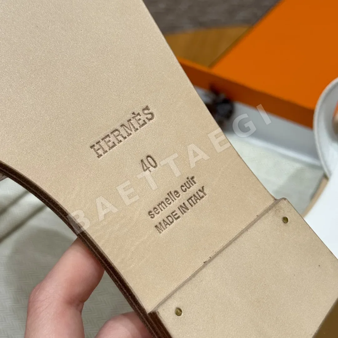 에르메스 오란 슬리퍼 8476 상세 이미지 5