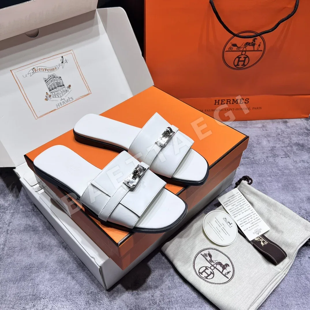 에르메스 켈리 버클 줄리아 슬리퍼 95009
