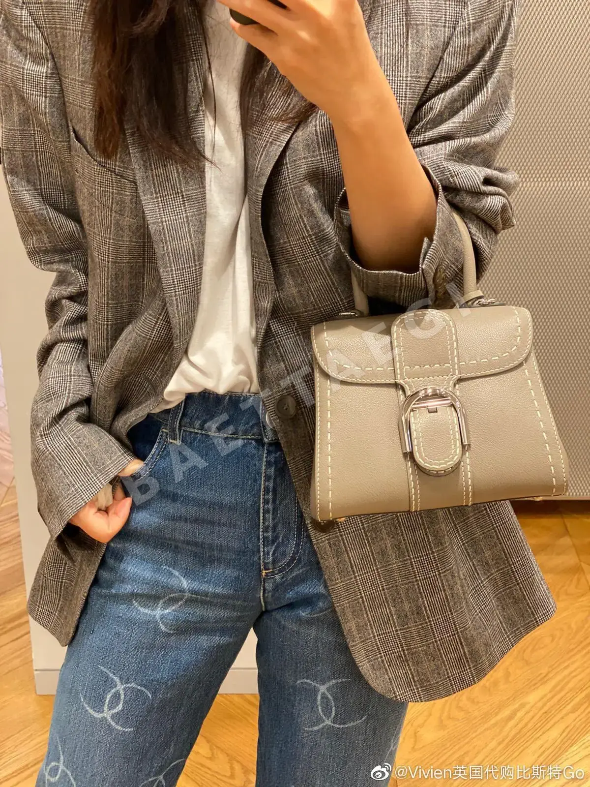 델보 브릴리언트 아우터심 숄더백 상세 이미지 9