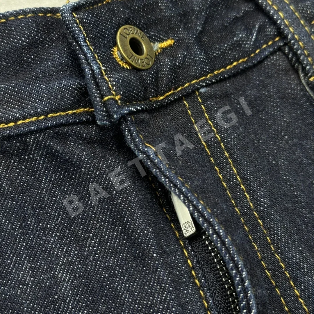 로에베 아나그램 데님 벌룬핏 남성 바지 상세 이미지 8