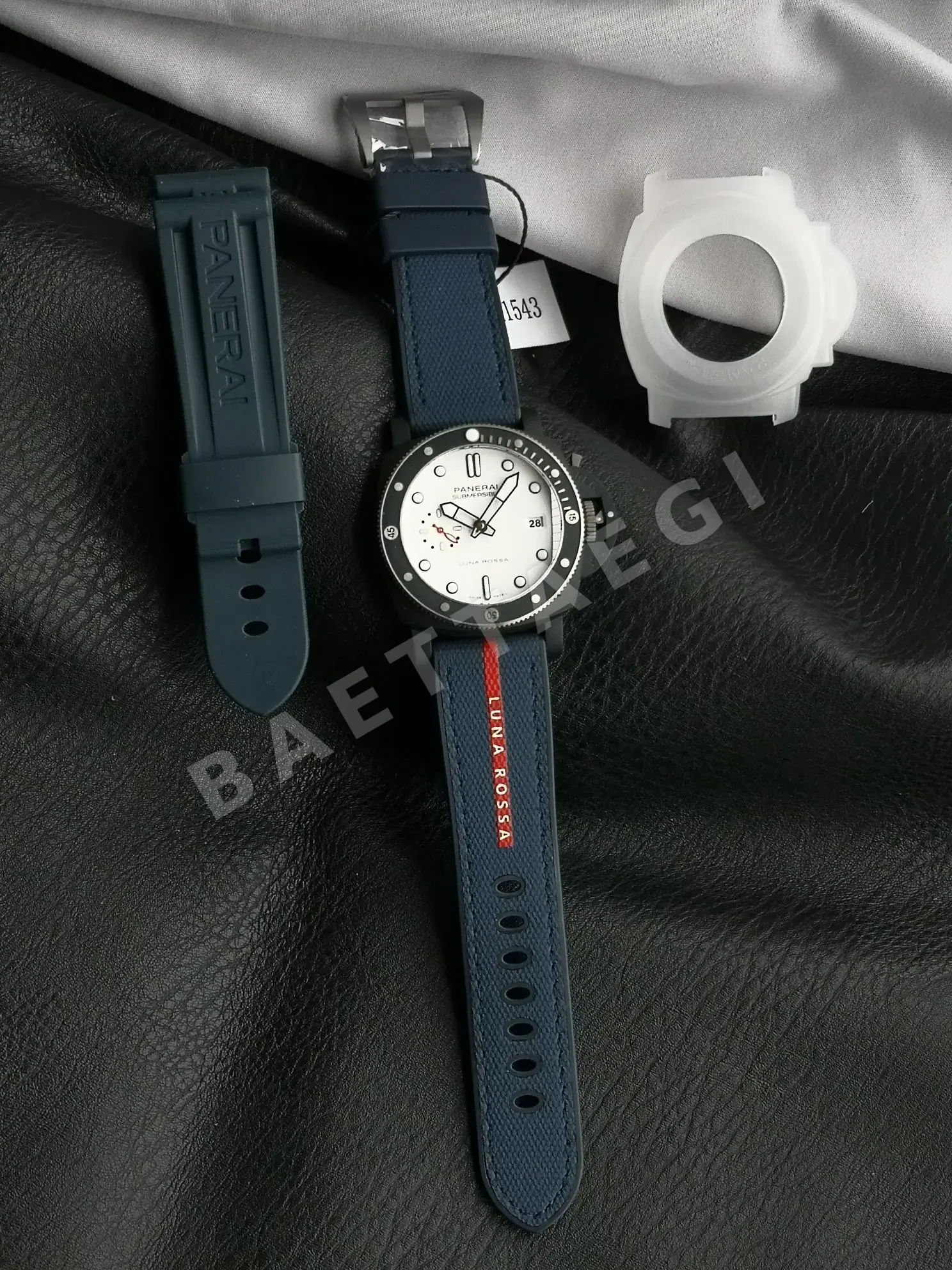 파네라이 서브머시블 PAM1543 블루 다이얼 한정판 자동 VS 공장 레플리카 43861 Panerai