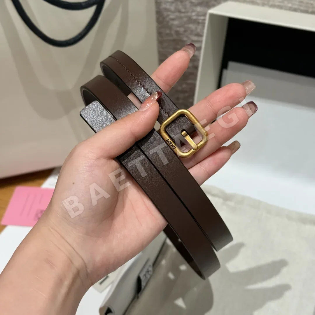 로에베 소가죽 벨트 상세 이미지 3