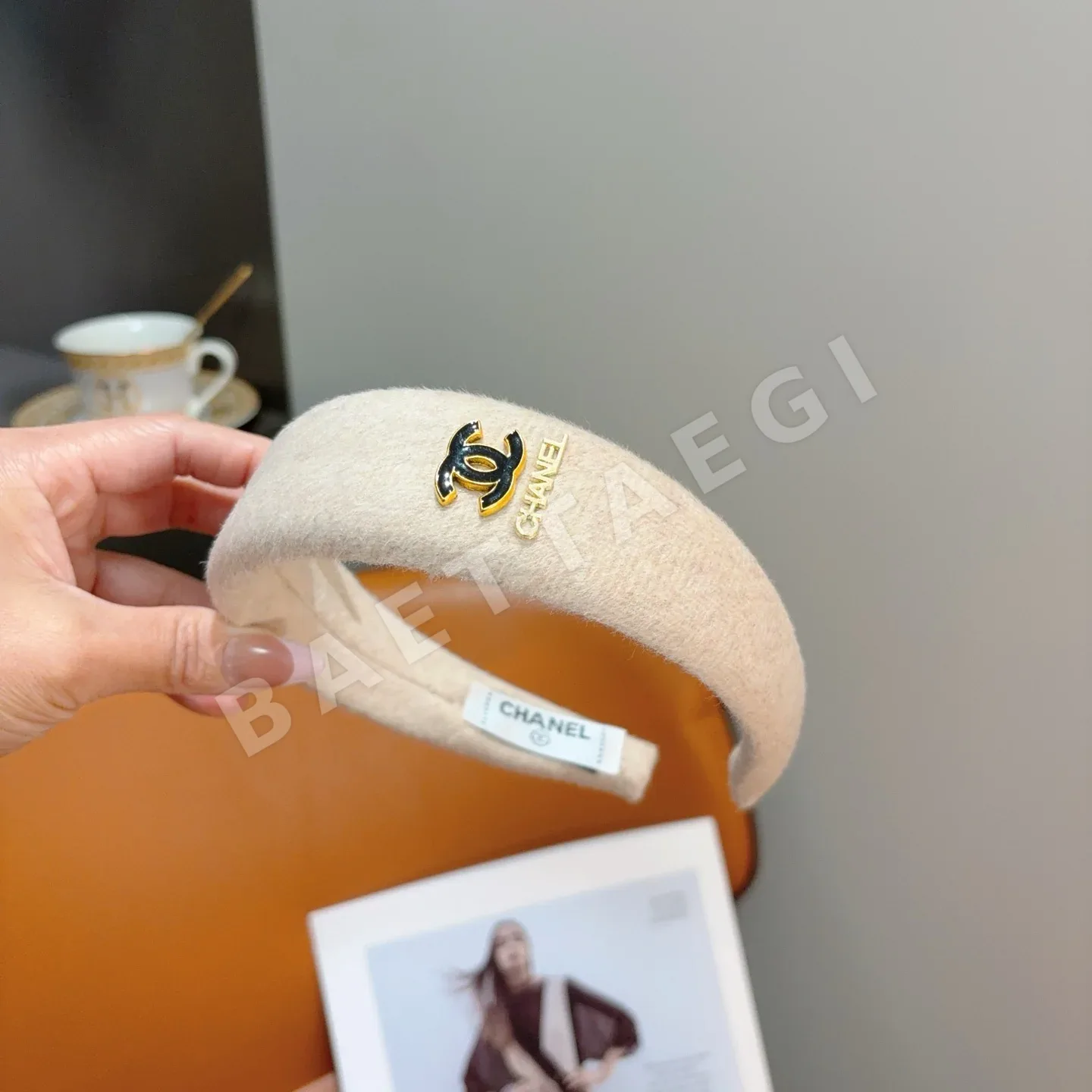 샤넬 레트로 헤어밴드 상세 이미지 5