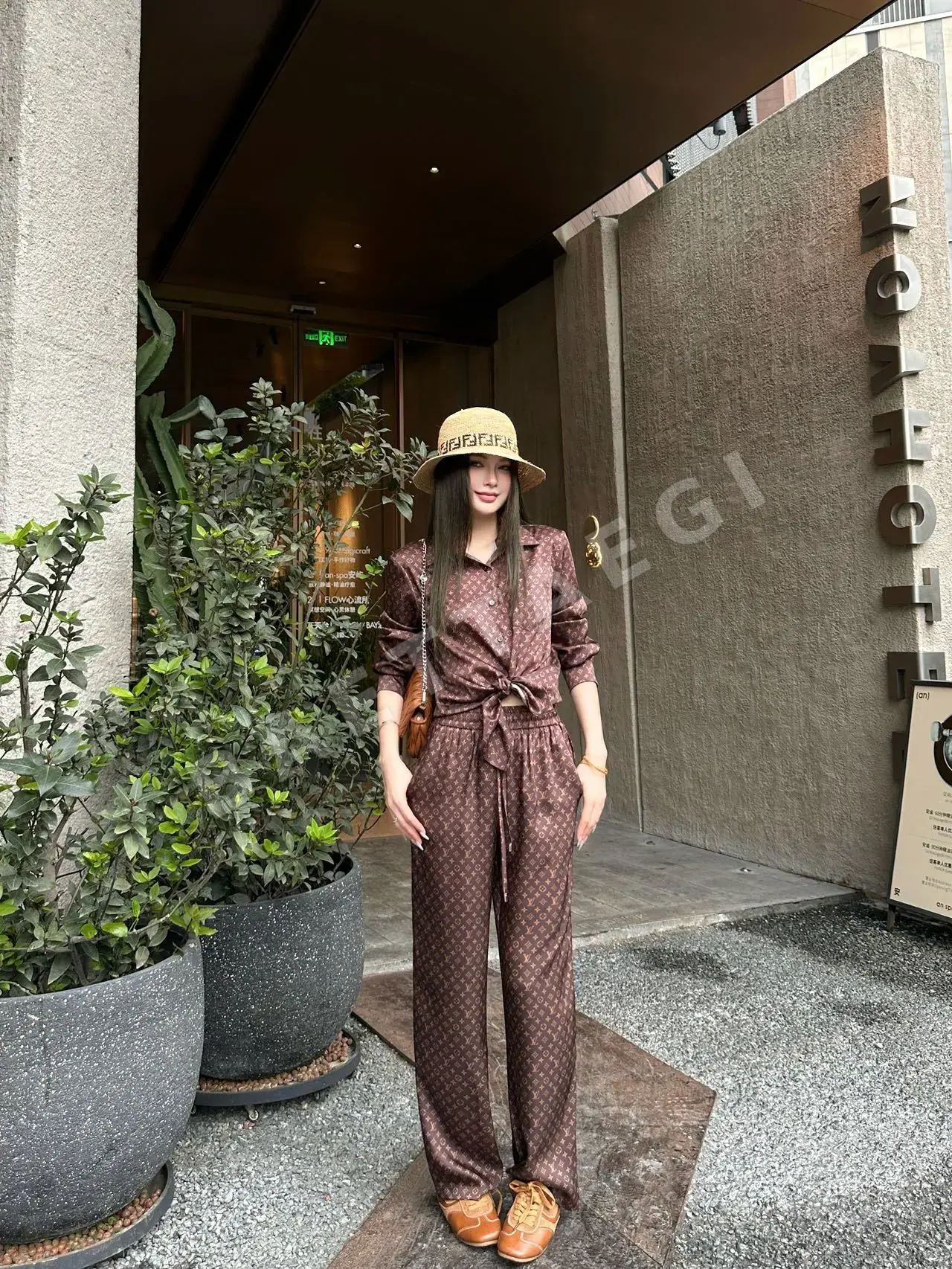 루이비통 여성 셔츠 세트 41462