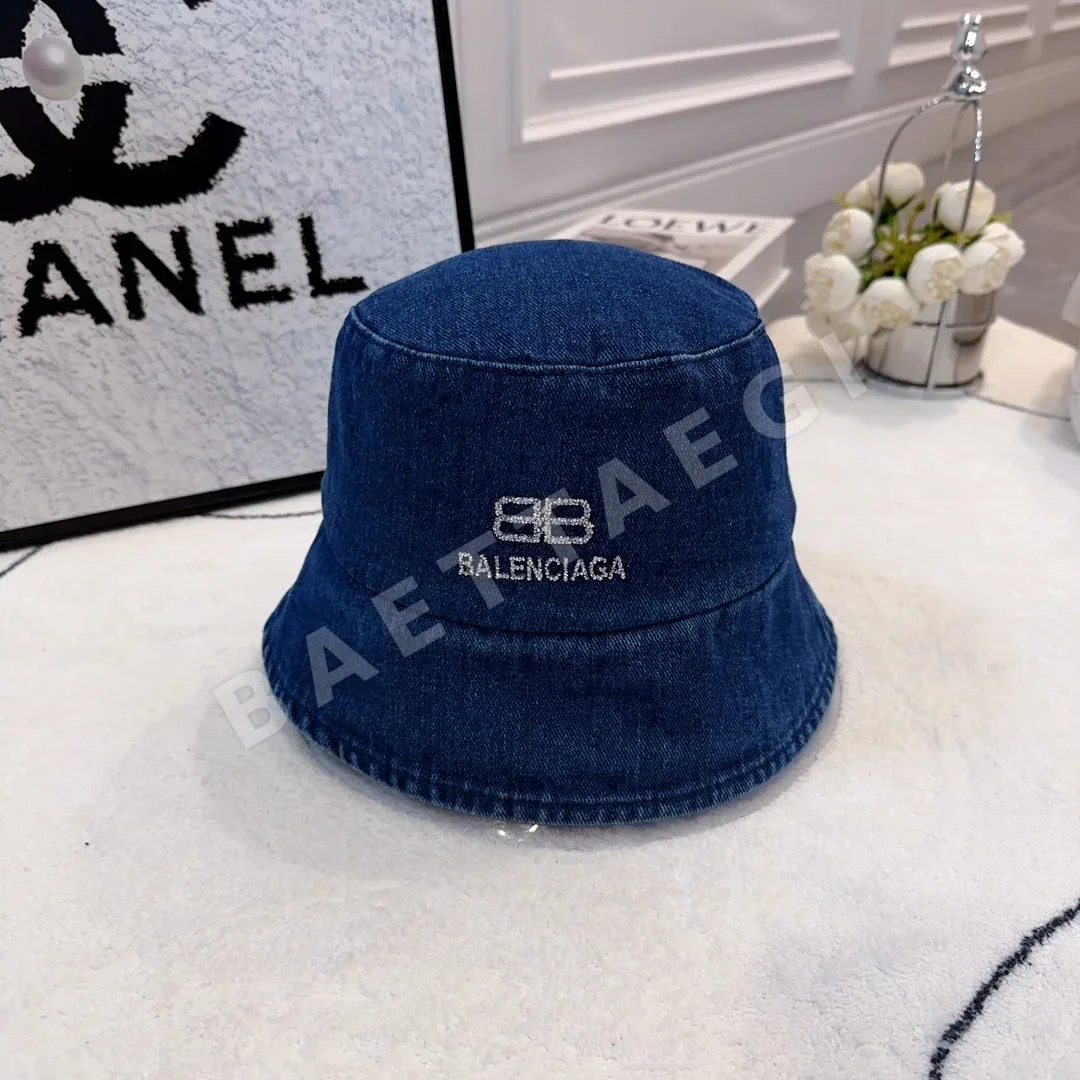발렌시아가 데님 피셔맨 모자 81592