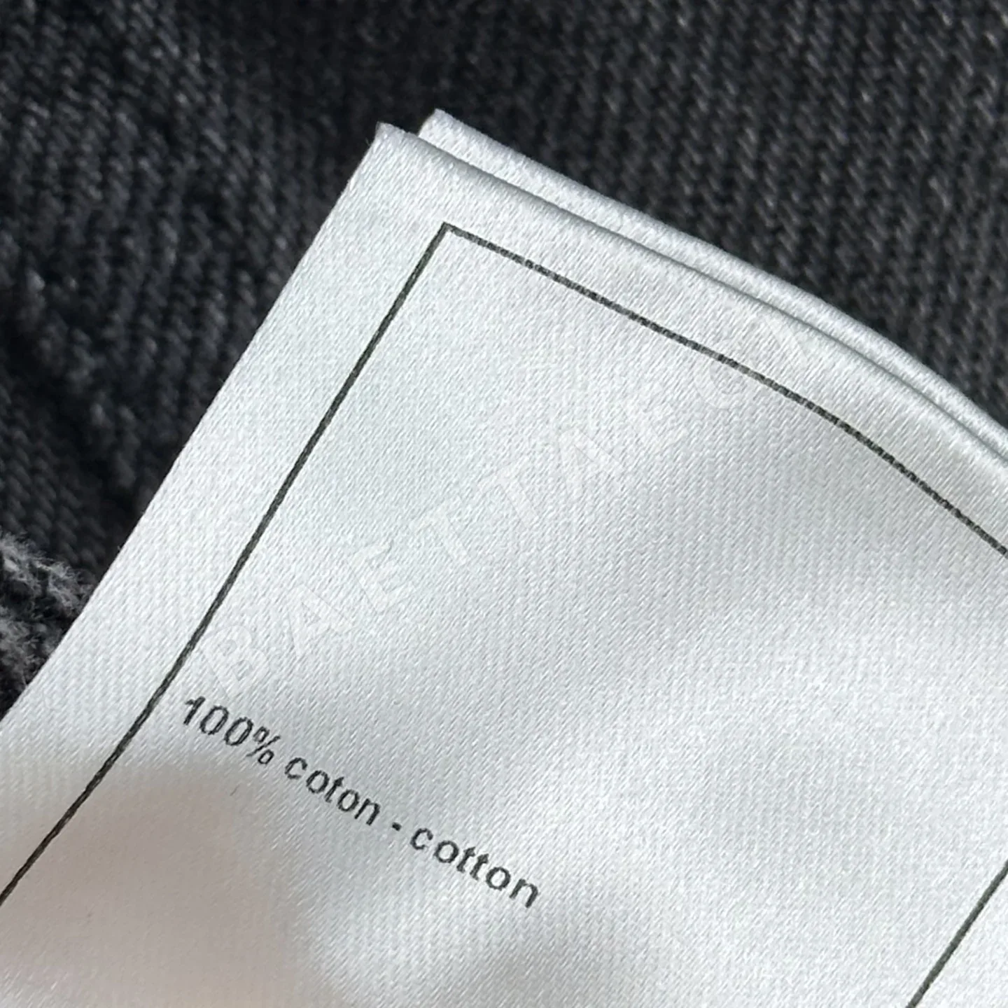 샤넬 레터 버튼 데님 자켓 상세 이미지 9