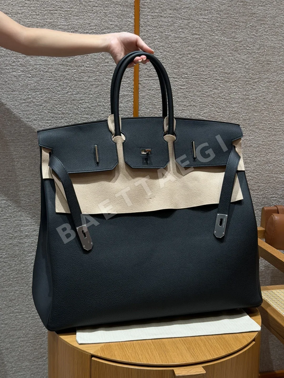 에르메스 버킨 50 토고 가죽 가방 상세 이미지 3