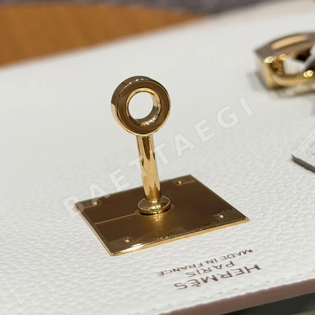 에르메스 버킨 30 머쉬룸 토고 가죽 가방 상세 이미지 4