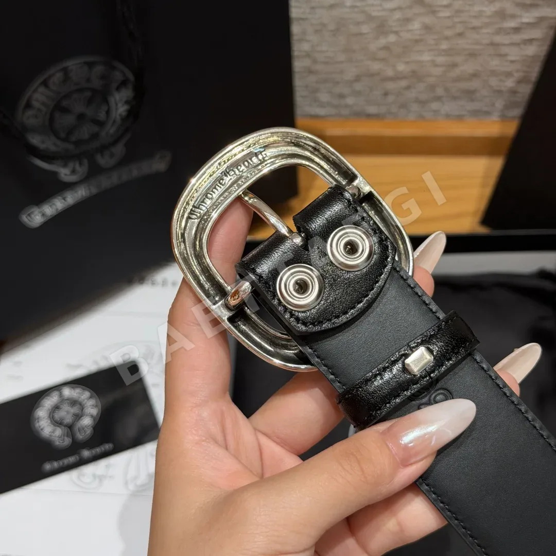 크롬하츠 건슬링거 오벌 버클 벨트 38mm 상세 이미지 6