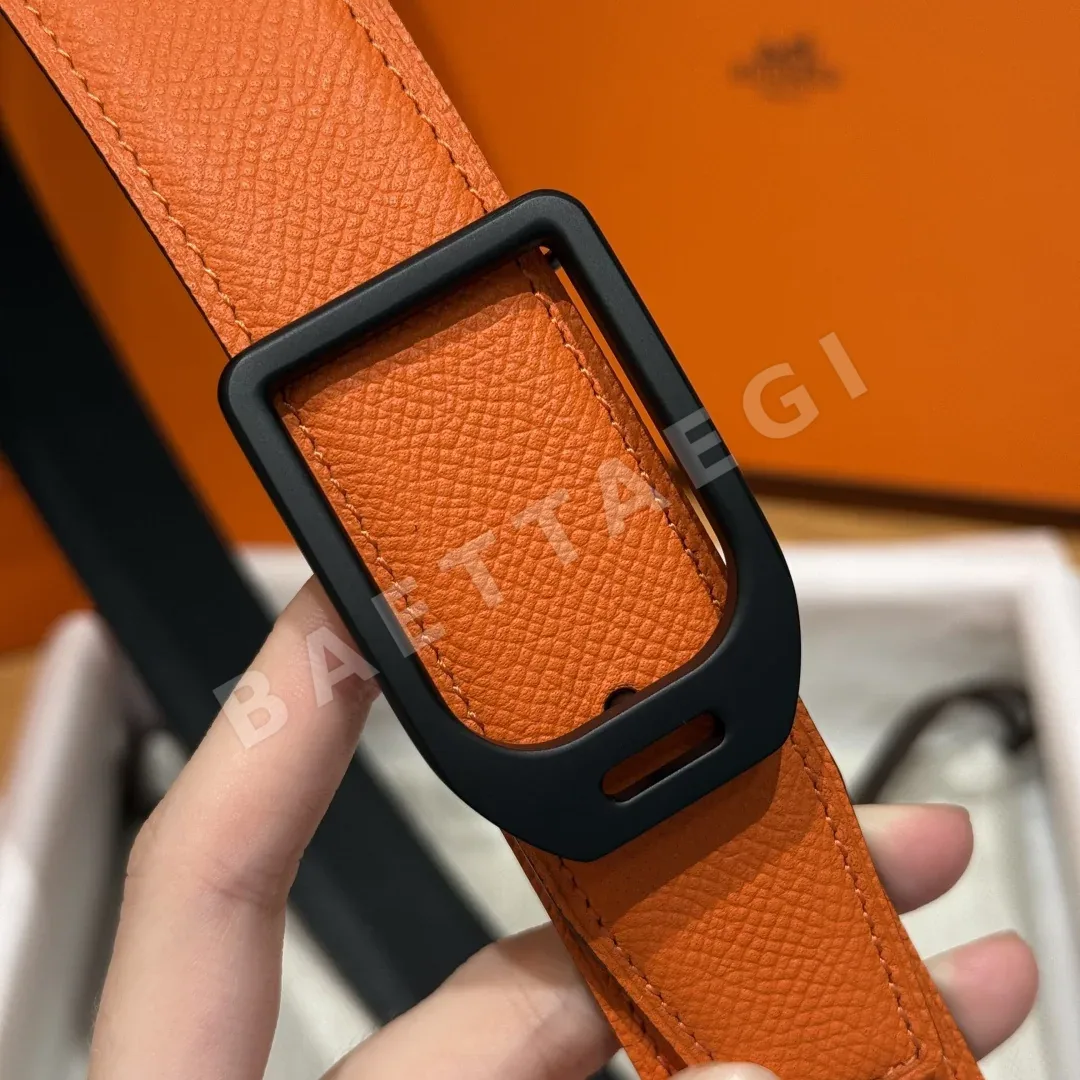 에르메스 조키 메탈 버클 양면 벨트 상세 이미지 5