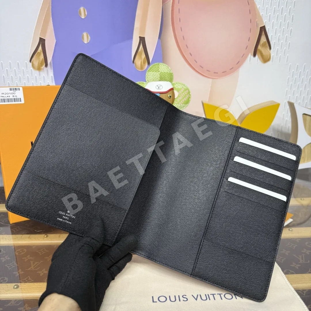 루이비통 모노그램 캔버스 A5 노트 커버 지갑 상세 이미지 9