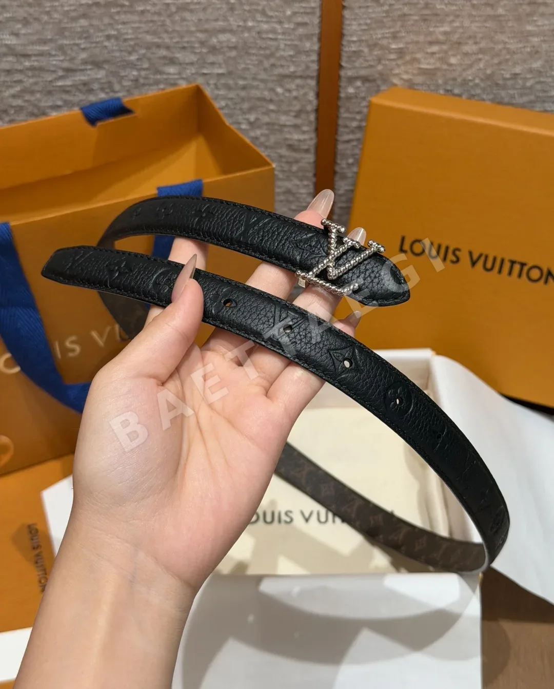 루이비통 코르델리아 20mm 리버시블 벨트 상세 이미지 5