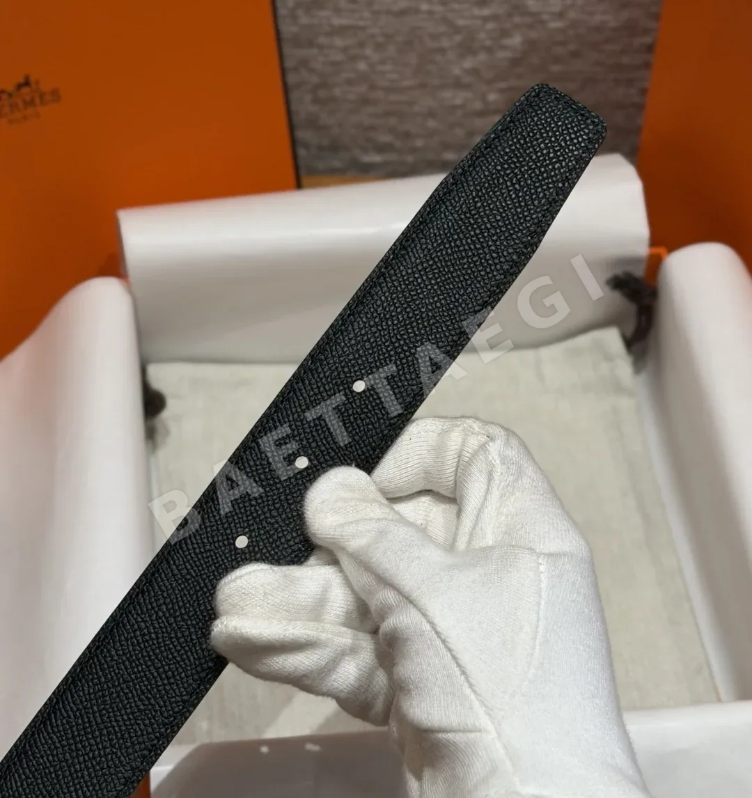 에르메스 38mm 리버시블 송아지가죽 벨트 상세 이미지 3