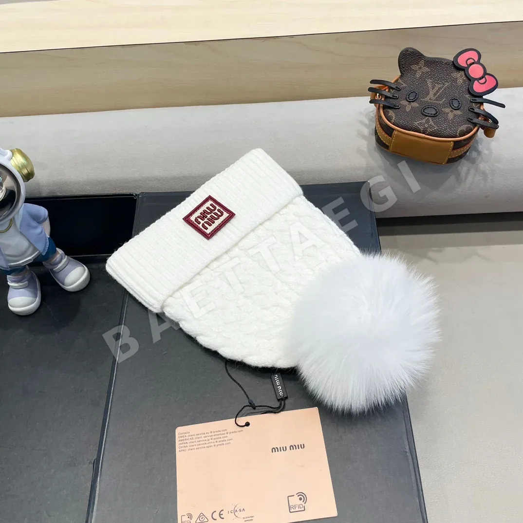 미우미우 울 모자 상세 이미지 8