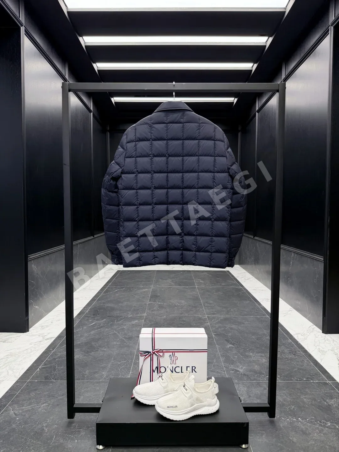 몽클레르 카스텔라나 남성 구스 다운 패딩 셔츠 재킷 상세 이미지 9