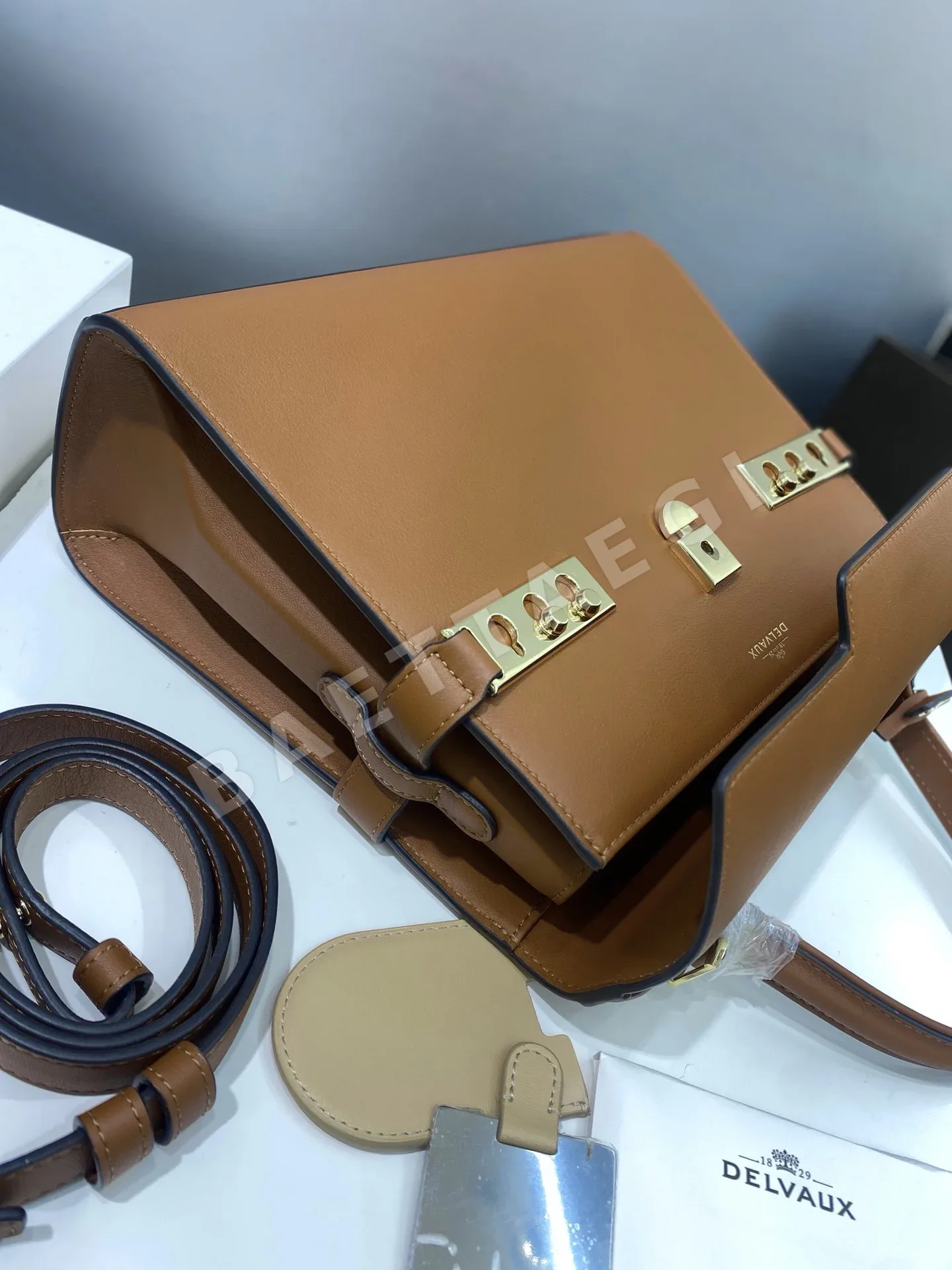 델보 템페트 MM 스위프트 카프스킨 가방 상세 이미지 6