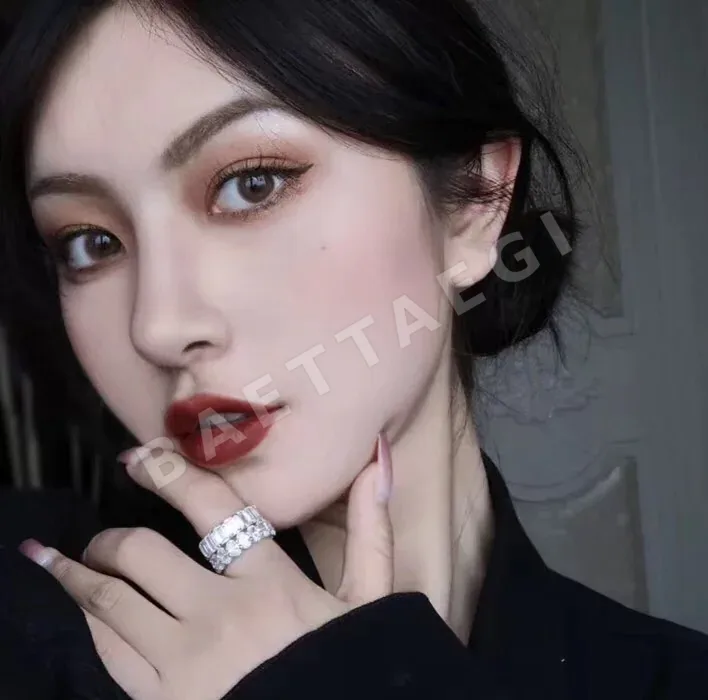 해리윈스턴 다이아몬드 파베 반지 상세 이미지 4