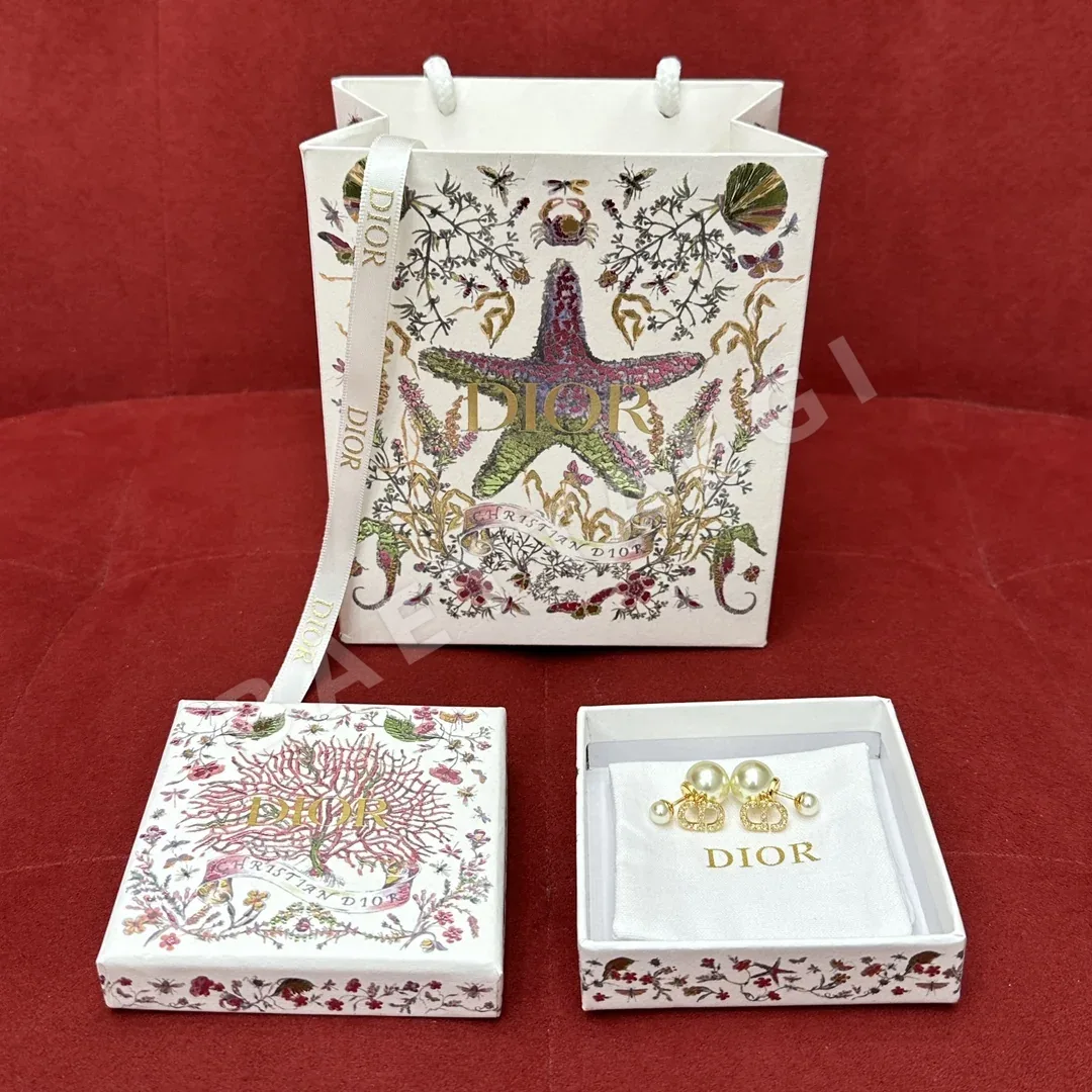 디올 CD 더블 펄 스터드 귀걸이 상세 이미지 9