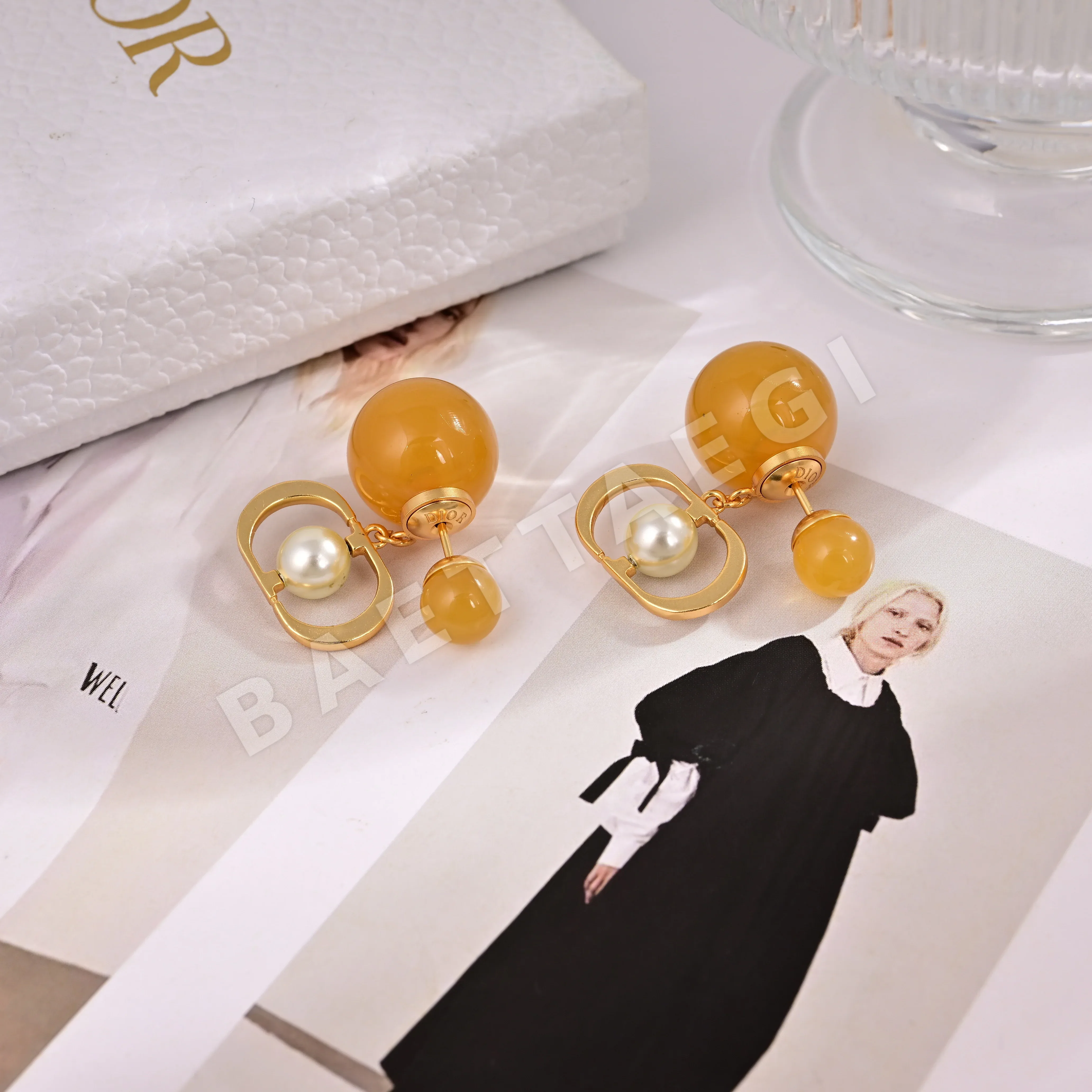 디올 귀걸이 60545 Dior Earrings 상세 이미지 13