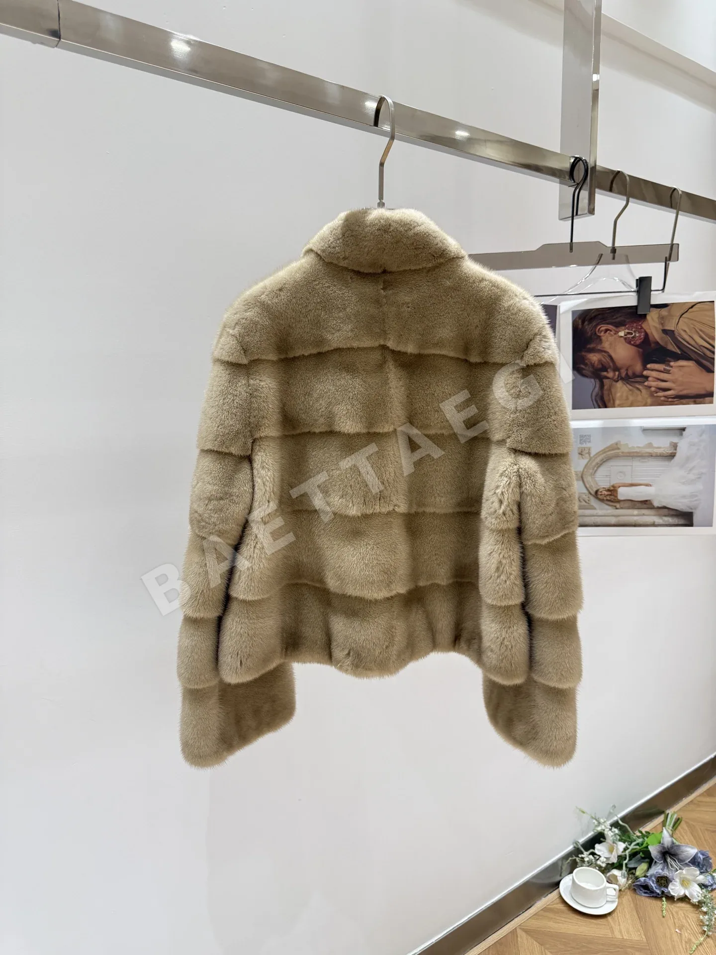 더로우 밍크 코트 자켓 상세 이미지 8