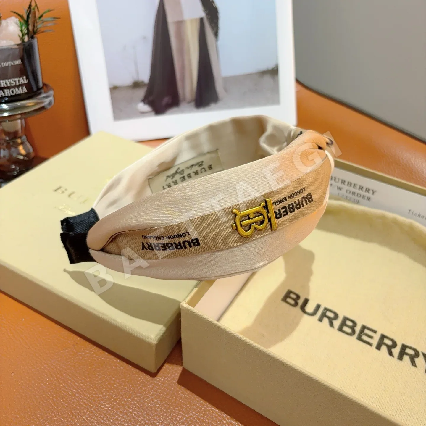 버버리 와이드 헤어밴드 상세 이미지 8