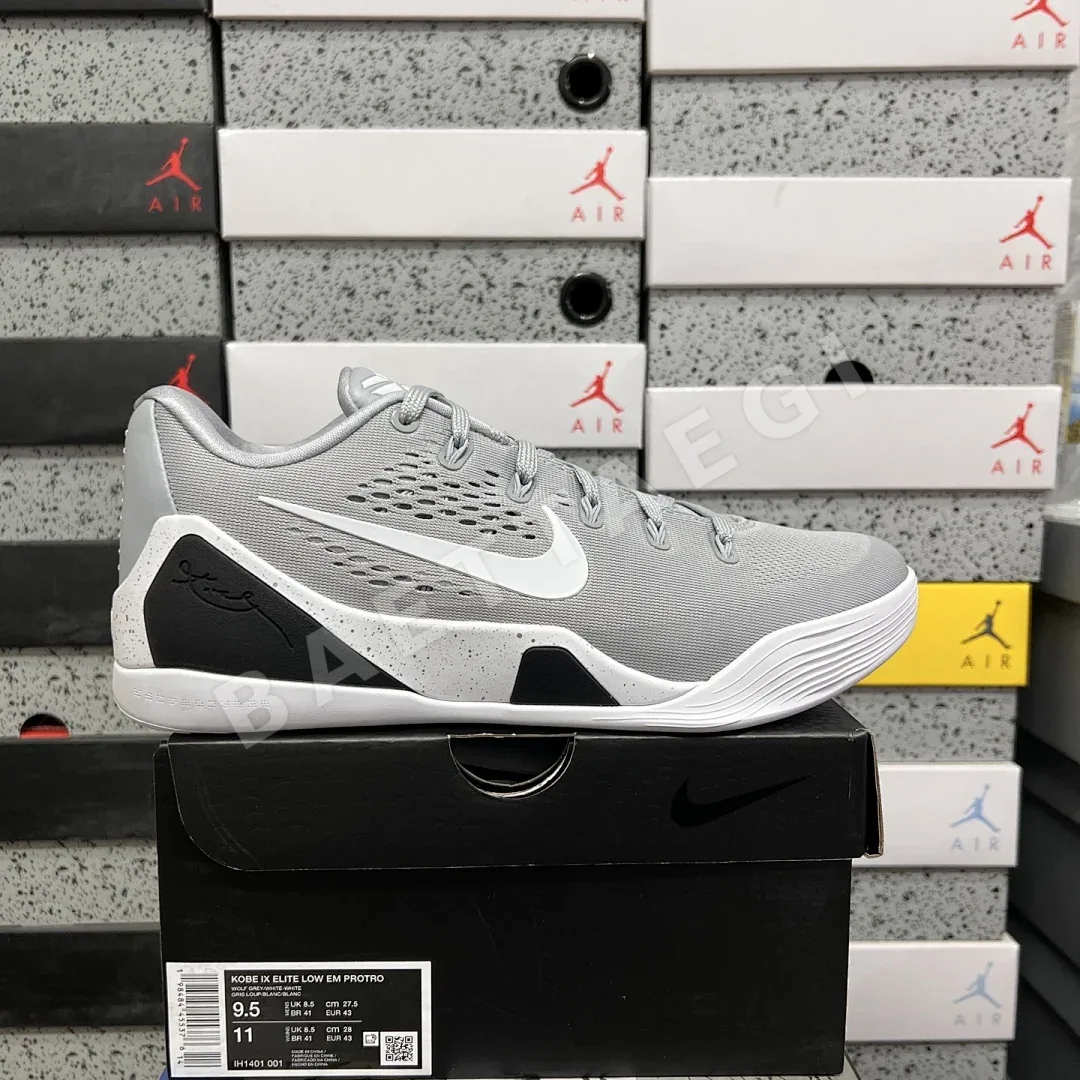 나이키 [GX] 코비 9 EM 로우 프로트로 TB IH1401-001 201389 Nike Kobe 9 EM Low Protro TB Wolf