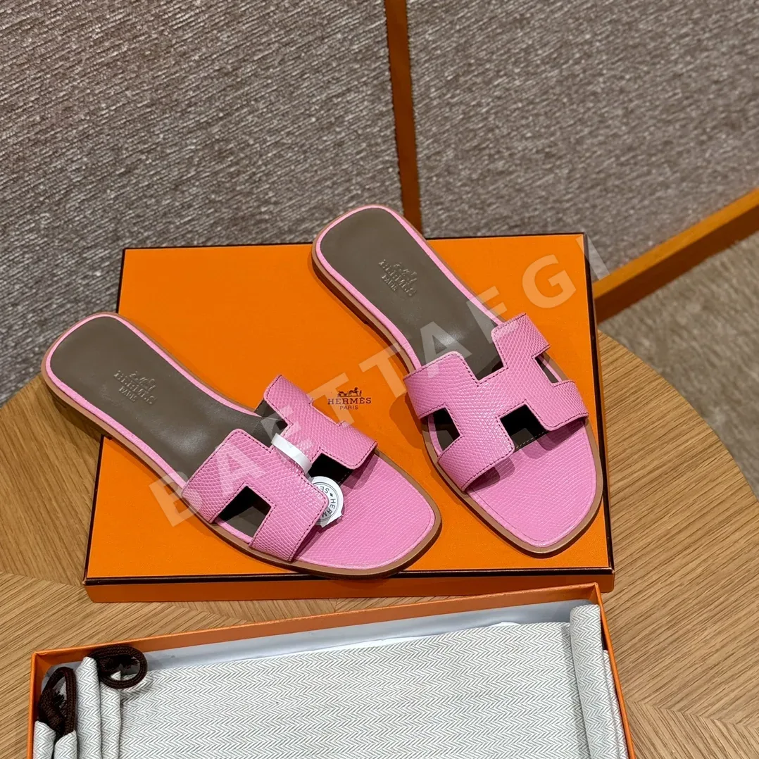 에르메스 오란 도마뱀 가죽 샌들 상세 이미지 2