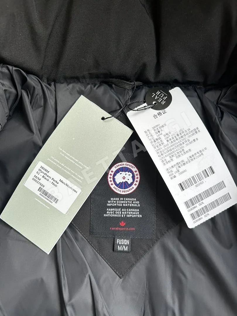 캐나다구스 [RF] 3808 블랙 205707 Canada Goose 3808 상세 이미지 9