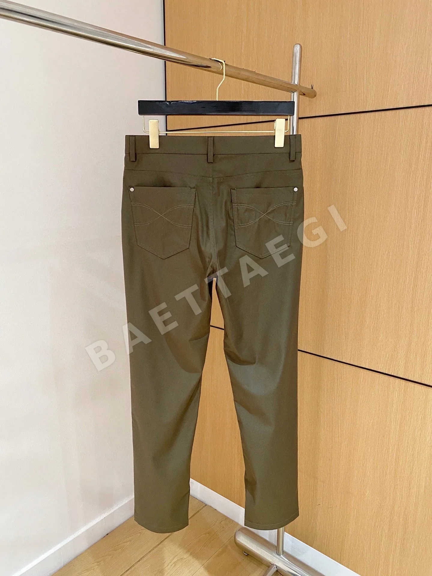 브루넬로쿠치넬리 남성 린넨 바지 상세 이미지 8