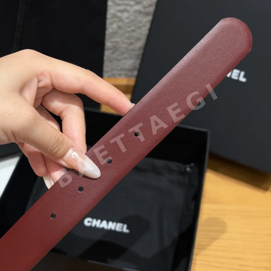 샤넬 리버시블 카프스킨 버클 벨트 상세 이미지 6