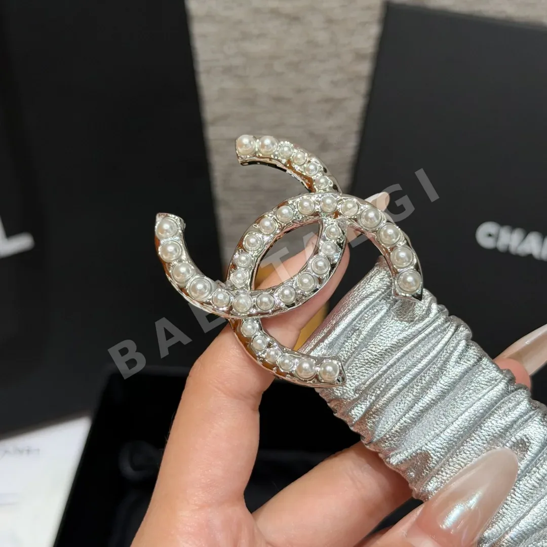 샤넬 진주 더블 C 로고 소가죽 벨트 상세 이미지 3